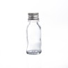 15 ml glass bottle with aluminum lid