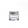 30 ml glass container with aluminum lid