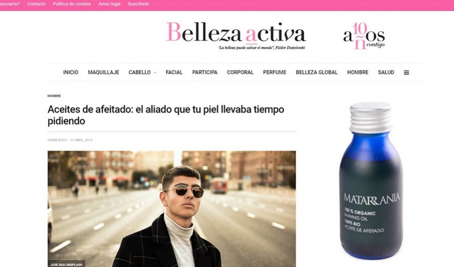 Belleza Activa presenta el nuevo aliado para la piel: el aceite de afeitado
