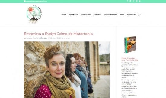 Rosa Martínez entrevista a Evelyn Celma