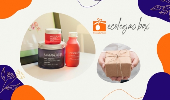 Ecolegas box: pack de cuidado corporal Matarrania con regalo seguro