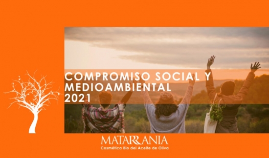 Compromiso social y ambiental de Matarrania en 2021